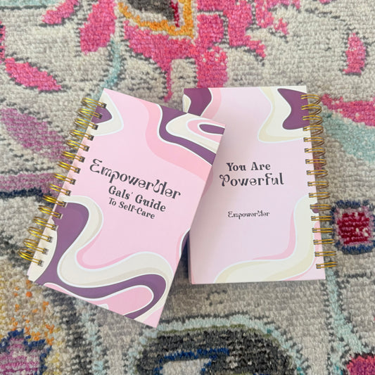 EmpowerHer Gals Guide to Self-care - 6-Month Daily Journal with Prompts for Mindfulness, Self-Care & Healing.