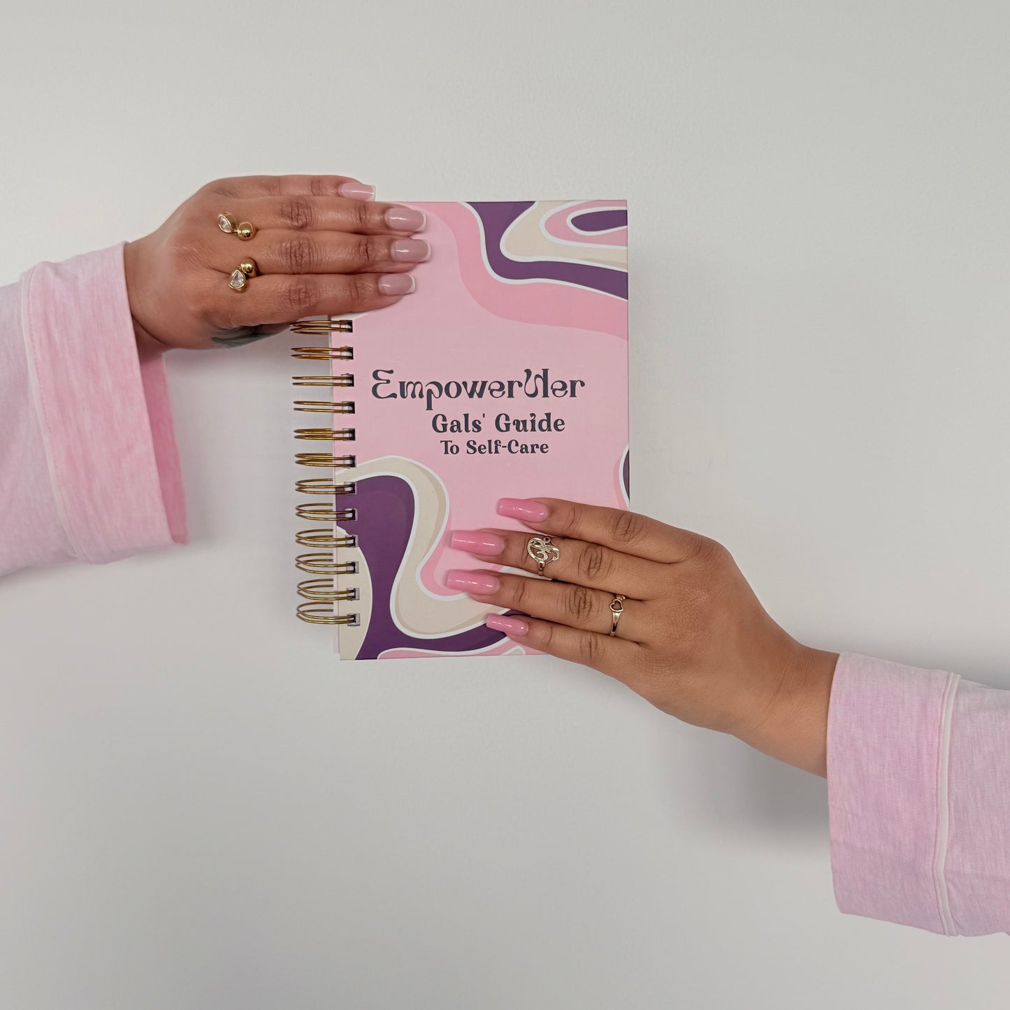 EmpowerHer Gals Guide to Self-care - 6-Month Daily Journal with Prompts for Mindfulness, Self-Care & Healing.