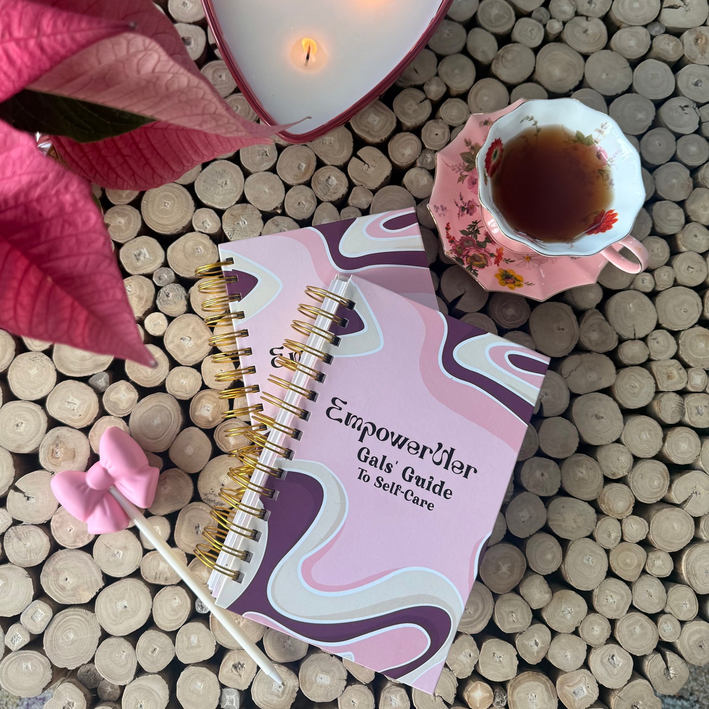 EmpowerHer Gals Guide to Self-care - 6-Month Daily Journal with Prompts for Mindfulness, Self-Care & Healing.